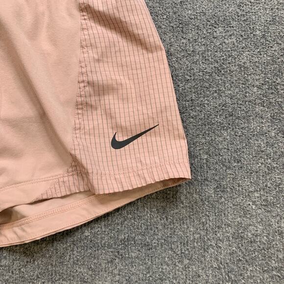 Nike Shorts Womens M Medium Bellini Black Dri Fit Run Division Tempo Luxe Lined - Picture 3 of 13